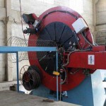 Máquina que produz estrutura de aço para tubos de concreto