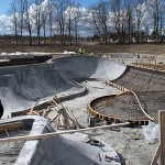 Piscinões em formato de pistas de skate