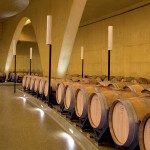 Adega Antión: concreto colorido amarelo para ajudar no envelhecimento do vinho