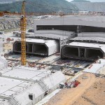 Estruturas pré-moldadas para construir o maior túnel submerso do mundo: 6,7 quilômetros de extensão