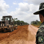 Dos 3.467 quilômetros da BR-163, exército atua em alguns trechos que ainda pertencem ao governo federal