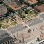 Praça da Estação, em Belo Horizonte: projeto contemplou a gentileza urbana e foi premiado pelo IAB em 2009