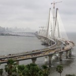Ponte Bandra Worli Sea Link, em Mumbai: Índia caminha para passar a China em volume de obras