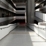 Área interna da UFABC: obra foi 100% construída com pré-fabricados de concreto