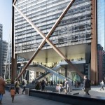 O 1 Undershaft terá sua construção centrada em estruturas mistas de concreto e aço e fachada envidraçada