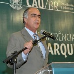 Haroldo Pinheiro, presidente do CAU-BR: são dados extremamente preocupantes