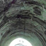 Aplicação de concreto cicatrizante em túneis: menor risco de patologias