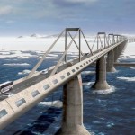 Desafio da rodovia é construir uma estrutura que possibilite cruzar o Estreito de Bering, entre a Rússia e o Alasca, nos Estados Unidos