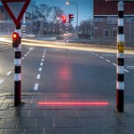 Iluminação de LED instalada em cruzamento da Bodegraven-Reeuwijk: calçada high-tech