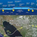 Mapa mostra trajeto do Grande Canal da Nicarágua, que vai ligar o Atlântico ao Pacífico