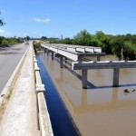 Ponte em obras em Arroio Grande, no trecho da BR-116 entre Porto Alegre e Pelotas: à espera de verba