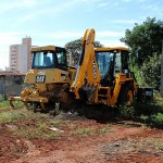 Canteiro de obras do BRT de Campinas começa a receber o maquinário