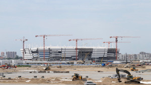 Arena Kaliningrado: falência da empreiteira prejudicou o cronograma do estádio
