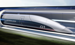 Estruturas do Hyperloop de Abu Dhabi são fabricadas em Toulouse, na França. Crédito: Hyperloop TT