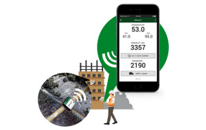 Uma das possibilidades oferecidas pela IoT é acompanhar a cura do concreto via smartphone. Crédito: Divulgação