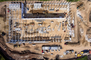 canteiro de obras