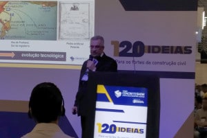 Arnaldo Battagin: nenhum cimento ainda consegue competir com o Cimento Portland em larga escala Crédito: Cia. de Cimento Itambé