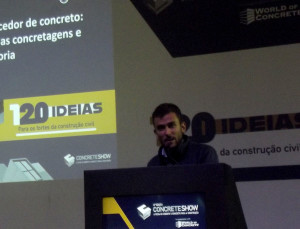 Eduardo Tassi Damião estuda os problemas relacionados com a concretagem desde os anos 1990 Crédito: Cia. de Cimento Itambé