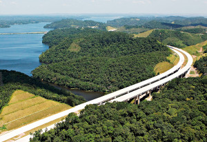 Rodovia com pavimento de concreto depende da execução para confirmar sua competitividade sobre o asfalto Crédito: Governo de SP