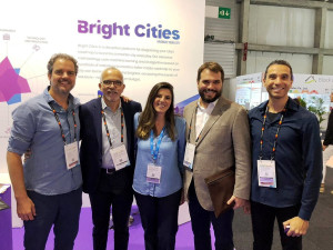 Ideia da Bright Cities partiu do trabalho da pesquisadora da UNICAMP, Raquel Cardamone (centro) e foi desenvolvida pela Action Labs, de Paulo Renato Oliveira (dir.)