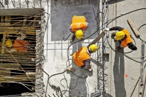 Construção civil encerra 2019 puxando a produtividade da indústria e em viés de alta para 2020. Crédito: Banco de Imagens