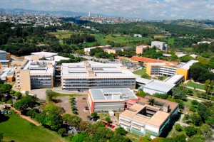 Campus da UFMG, em Belo Horizonte - MG: engenharia civil da universidade é a 3ª melhor do país e a 5ª no continente latino-americano Crédito: UFMG 