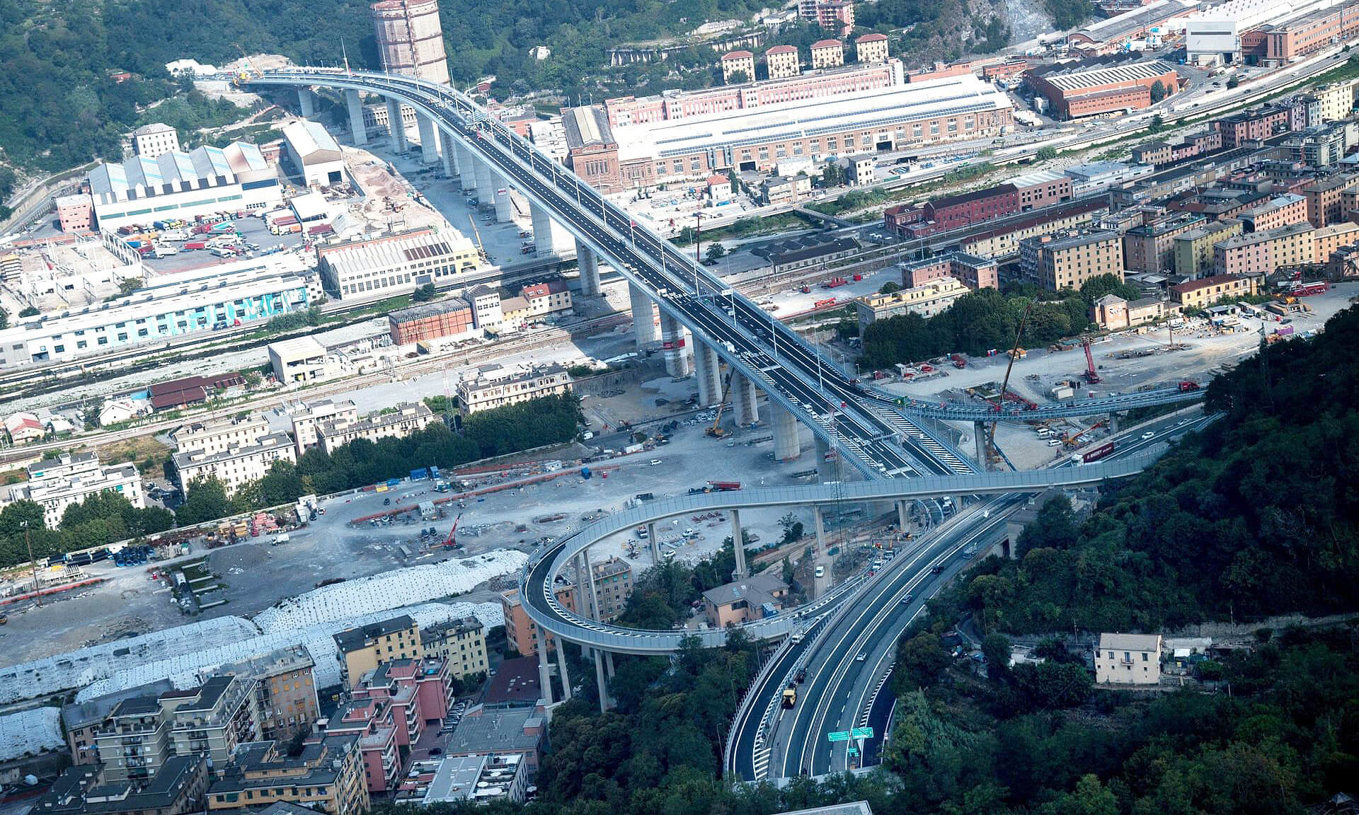 Estrutura foi construída em tempo recorde na Itália, com as obras em andamento mesmo quando o país entrou em lockdown por causa da pandemia de COVID-19
Crédito: WeBuild e Fincantieri Infrastructure
