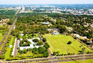 Espaço em que será construída a Vila A, bairro-inteligente que começa a nascer em Foz do Iguaçu-PR Crédito: Prefeitura de Foz do Iguaçu