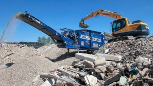 Dos agregados reciclados, o único que já é realidade é a brita a partir de resíduos de concreto armado demolido Crédito: Banco de Imagens