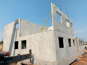 Produção modular começa a ser usada no Brasil, mas na Finlândia, Suécia e Noruega é o sistema construtivo mais empregado. Crédito: BPM Pré-Moldados