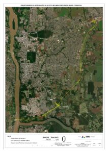 https://www.cimentoitambe.com.br/wp-content/uploads/2021/01/Perimetral_Leste1.jpg CLIQUE PARA AMPLIAR Perimetral Leste vai desviar o tráfego de caminhões da área urbana de Foz Iguaçu e terá percurso de 15 quilômetros até chegar à nova ponte Brasil-Paraguai Crédito: Itaipu Binacional