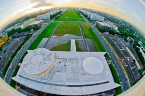 Esplanada dos ministérios de Brasília: inspiração para a nova capital administrativa do Egito. Crédito: Ana Volpe/Agência Senado