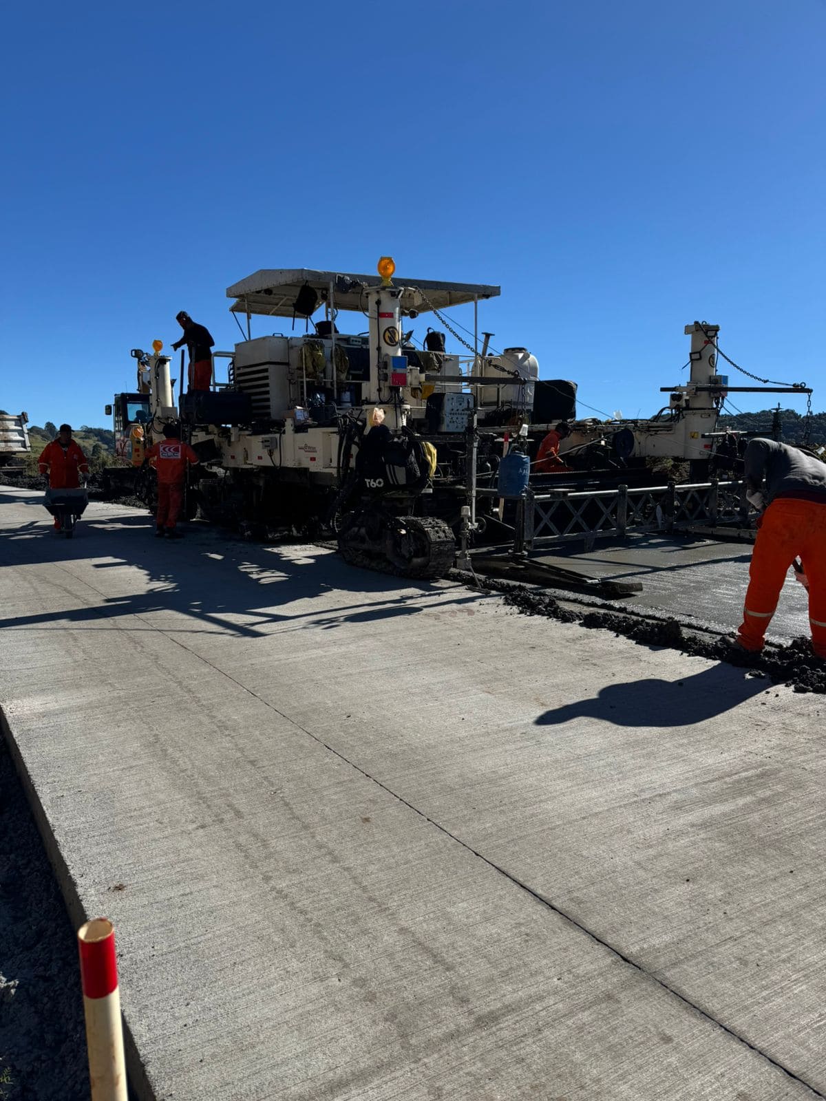 Rodovia SC-305 avança com pavimento em whitetopping e consolida-se como eixo estratégico para o Oeste catarinense