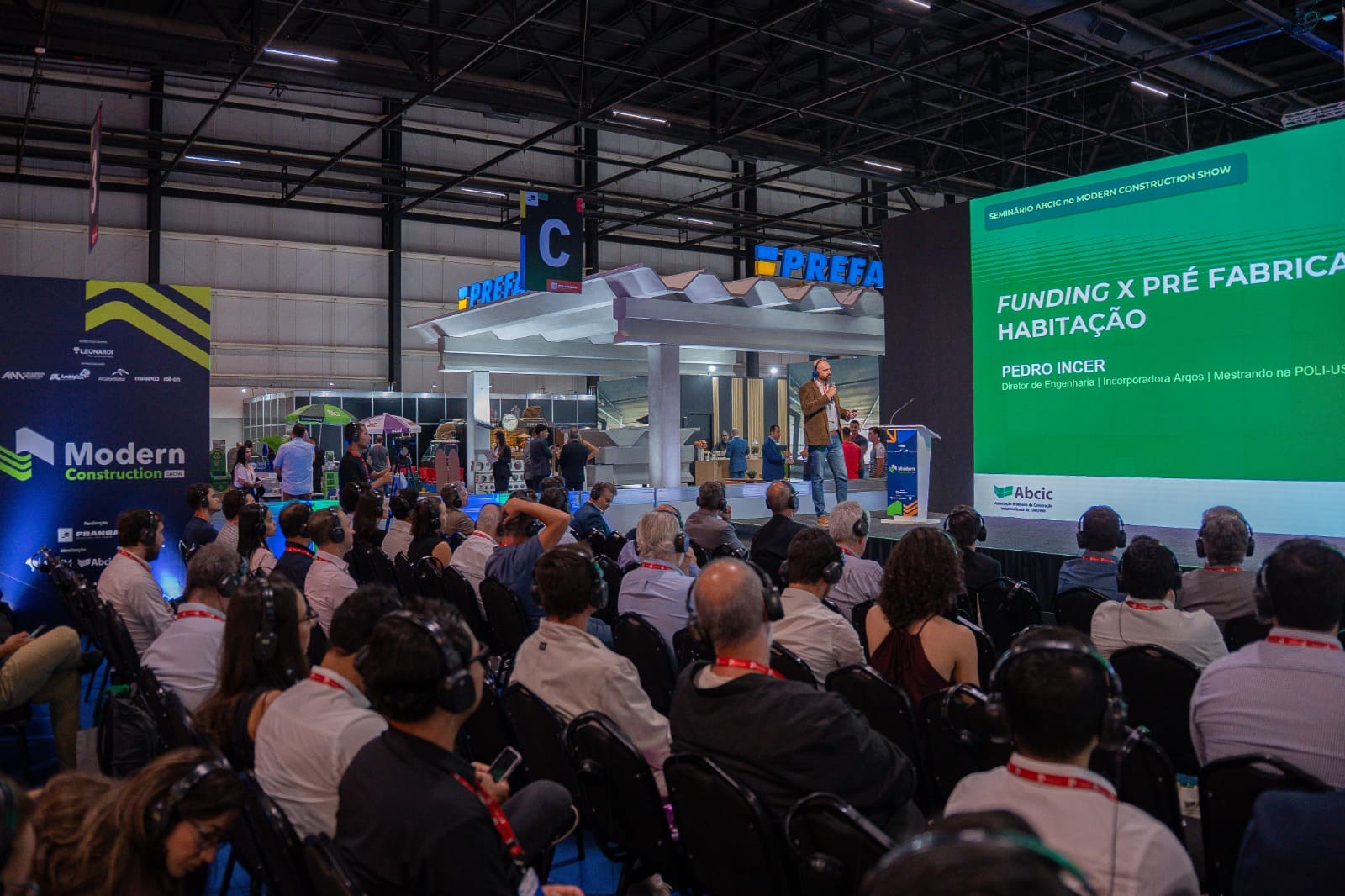 Industrialização avança e concreto ganha espaço no Modern Construction Show